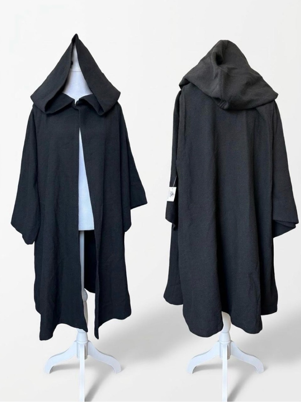 Disney Parks Star Wars Galaxys Edge Black Hooded Robe Youth Medium NWT